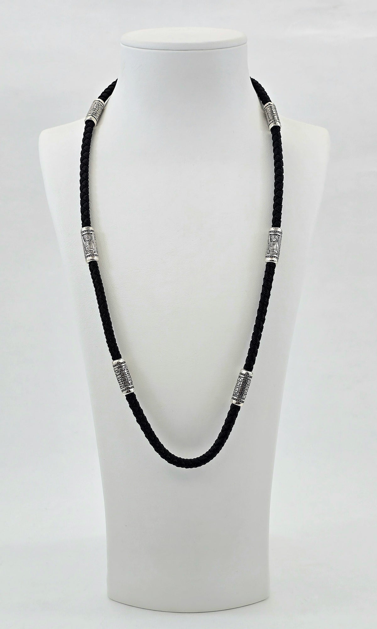 Шнур - Кольє Арт. 471.62 ч " Архангел Михаїл "