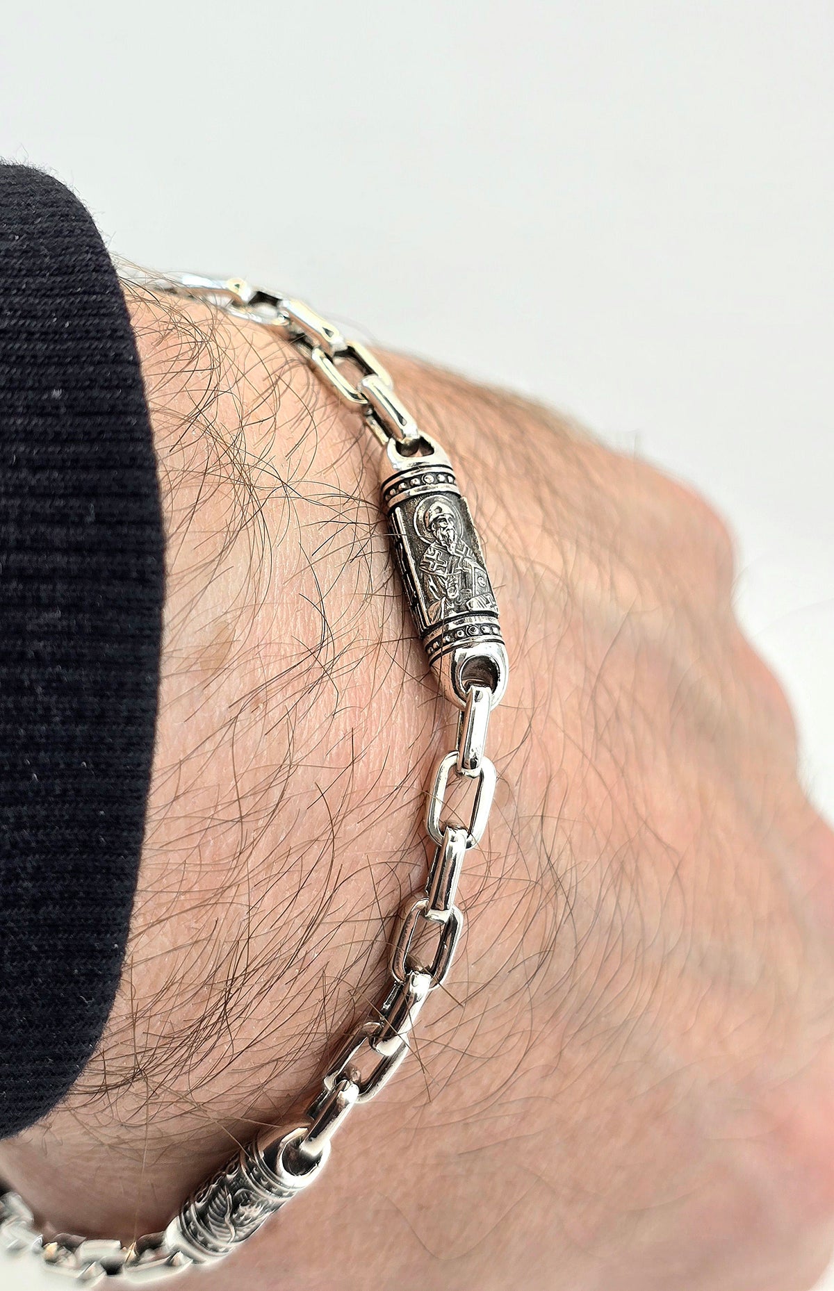 Браслет Литий " Спиридон Тримифунтський " Арт 638 ч