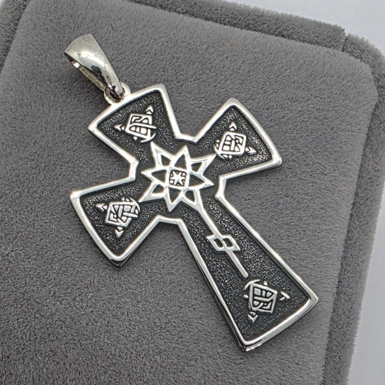 Срібний хрест 925 — арт. 1393