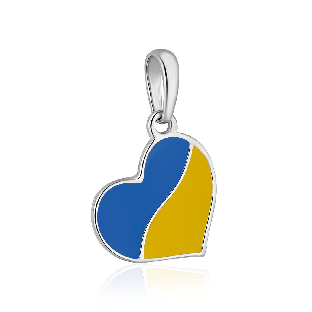 Підвіска Серце Україна