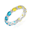 Каблучка з камінням Swarovski